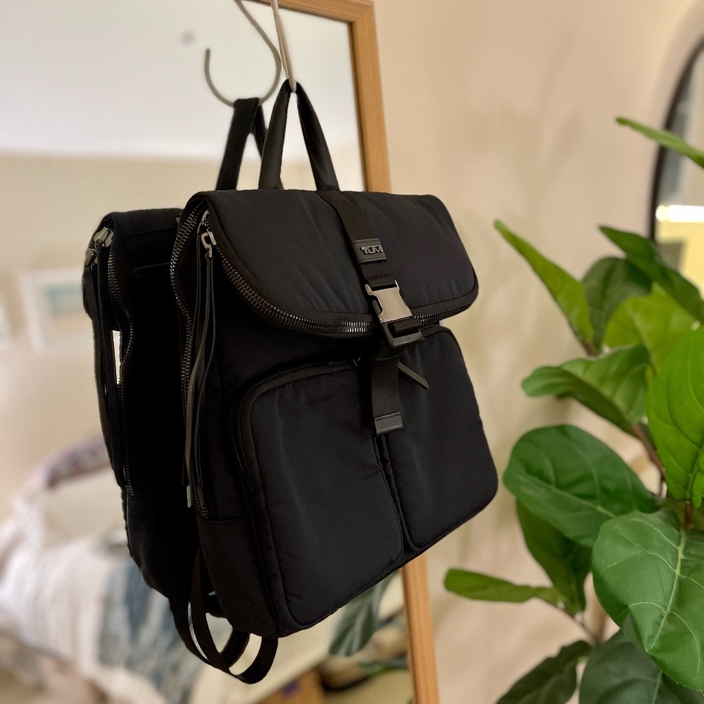 Tumi Navy/Black Harley Convertible Backpack/tote